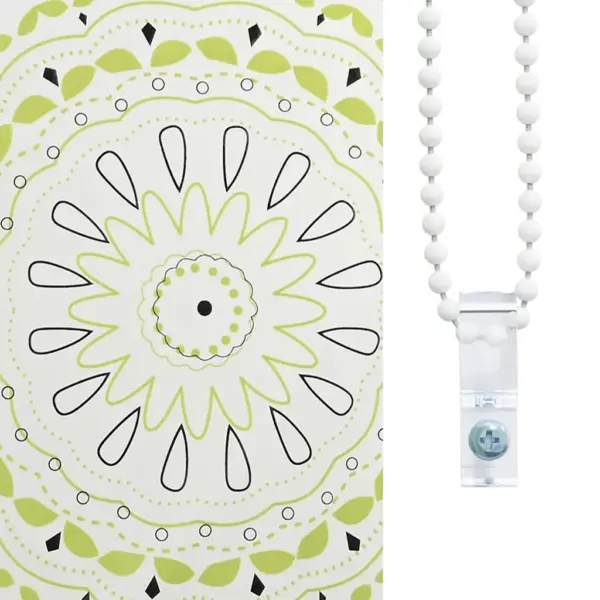 Veekindel duširuloo ornamentse mustriga, sinine, 110 x 240 cm – 8