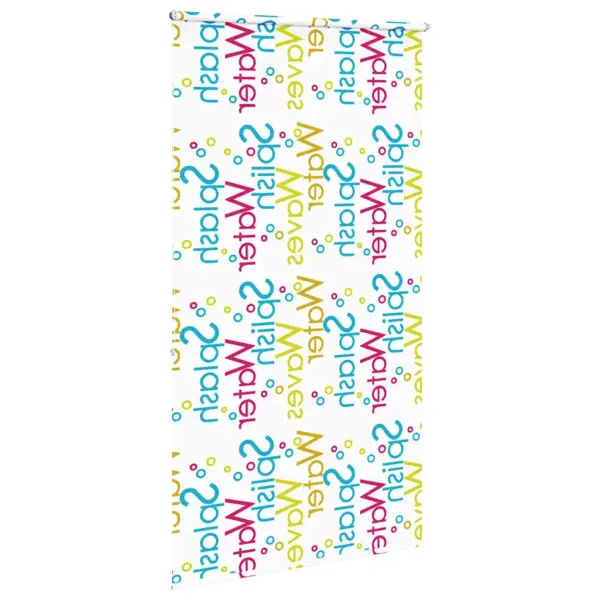 Duširuloo ruloo Splash mustriga, PEVA, 140 x 240 cm – 4