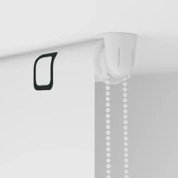 Veekindel duširuloo geomeetrilise mustriga, valge PEVA, 140 x 240 cm – 10