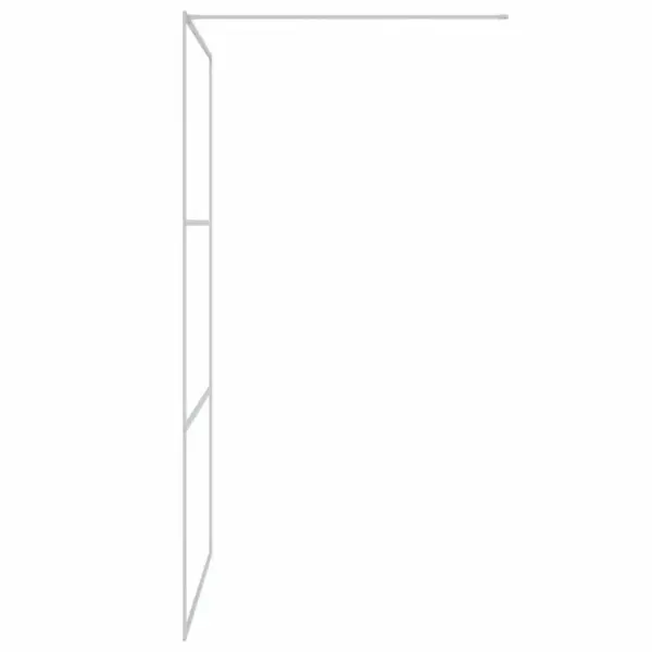 Dušisein dušinurka, ESG-klaas, hõbedane, 115 x 195 cm – 4