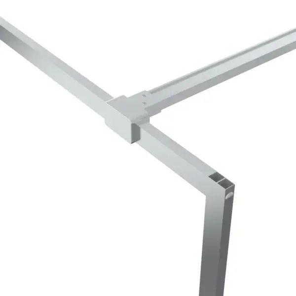 Dušisein dušinurka, ESG-klaas, hõbedane, 115 x 195 cm – 6