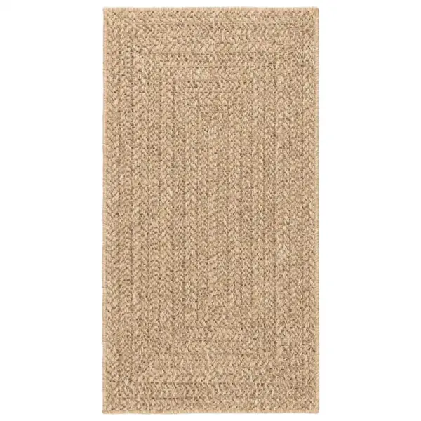 Sise- ja õuevaip ZIZUR, džuudi välimusega, pruun PP, 80 x 150 cm – 3