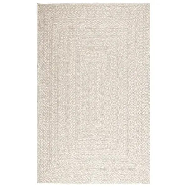 Kreemjas džuudimustriga sise- ja õuevaip ZIZUR, 160 x 230 cm – 3