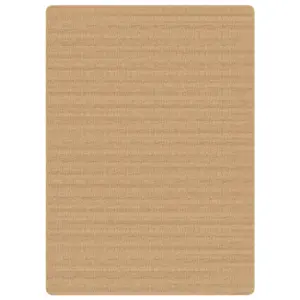 Masinkootud džuudist vaip latekspõhjaga, libisemiskindel, pruun, 200 x 300 cm