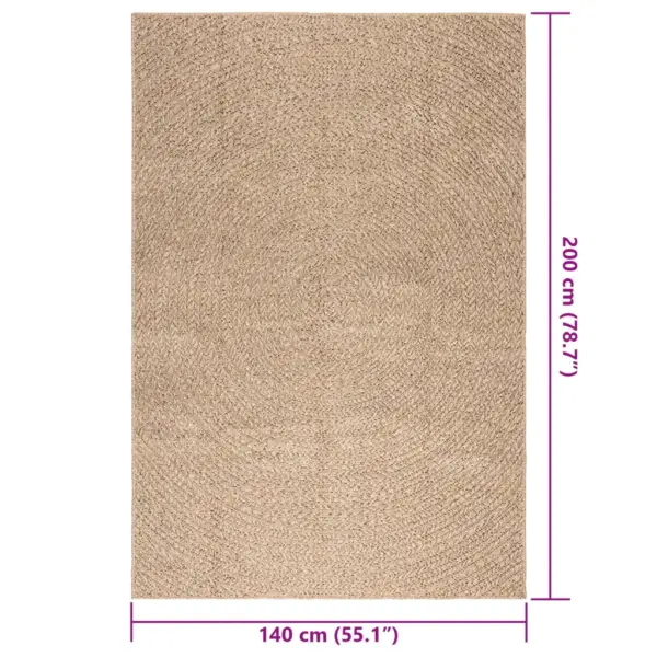 UV-kindel džuudivälimusega vaip ZIZUR, pruun, 140 x 200 cm, tuppa ja õue – 9