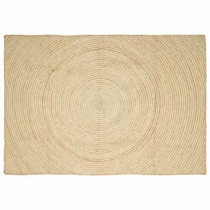 Masinpestav looduslik-valge džuutvaip, 200 x 290 cm