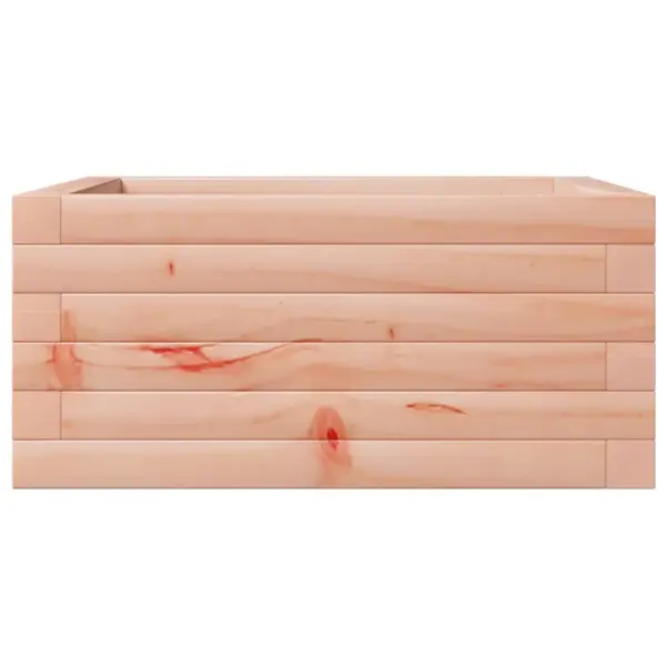 Ebatsuugapuidust aia taimekast avatud põhjaga, pruun, 50 x 50 x 23 cm – 6