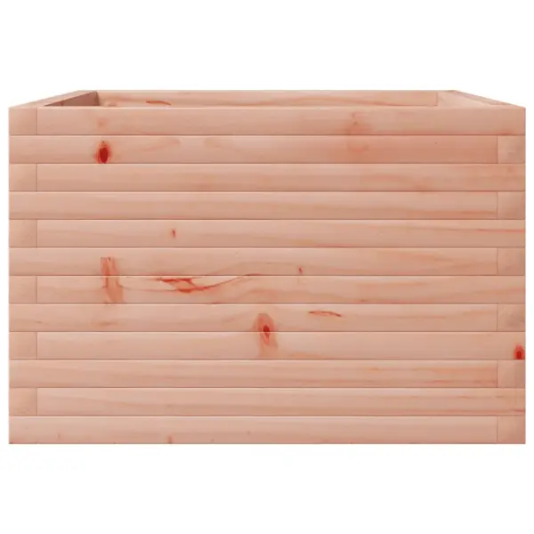 Pruun ebatsuugapuidust aia taimekast, 70 x 70 x 45,5 cm – 5