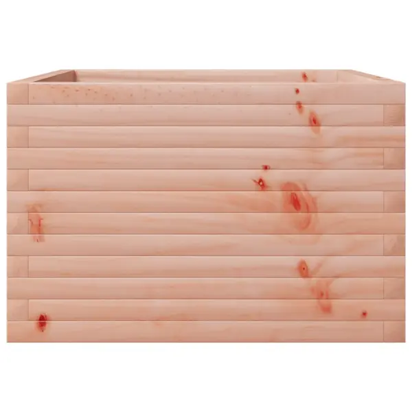 Pruun ebatsuugapuidust aia taimekast, 70 x 70 x 45,5 cm – 6