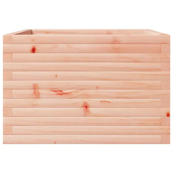 Ebatsuugapuidust aia taimekast, 70 x 70 x 46 cm, pruun – 6