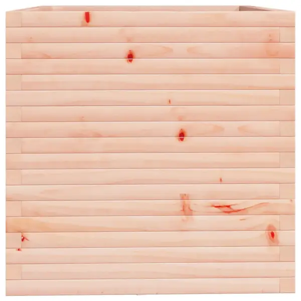 Ebatsuugapuidust aia taimekast, 70 x 70 x 72,5 cm, pruun – 6