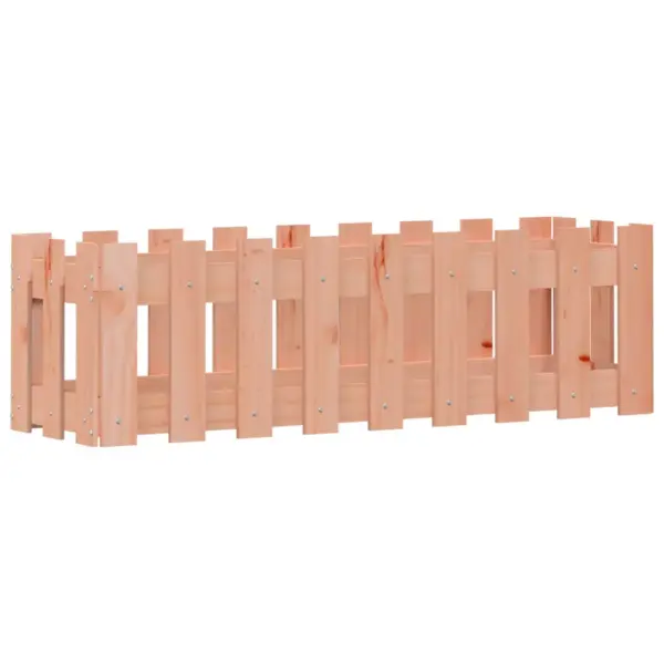 Puidust kõrgendatud taimelava lilledele ja taimedele, ebatsuugapuit, 100 x 30 x 30 cm – 4