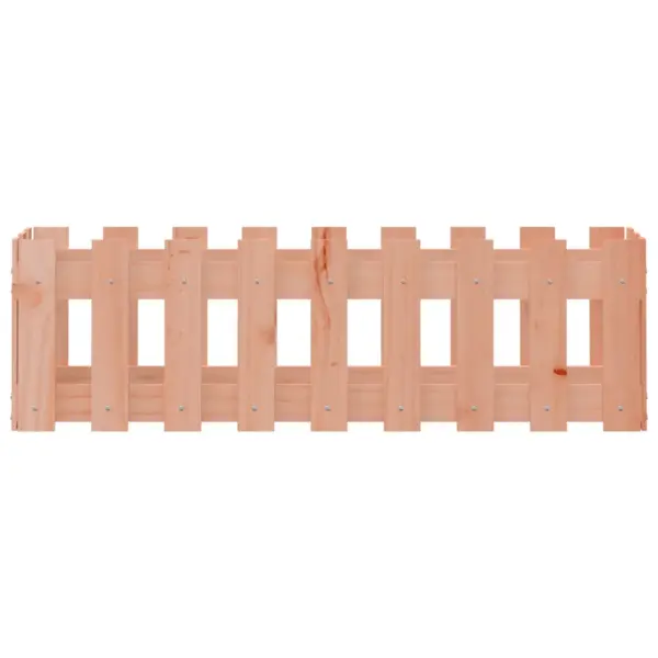 Puidust kõrgendatud taimelava lilledele ja taimedele, ebatsuugapuit, 100 x 30 x 30 cm – 5