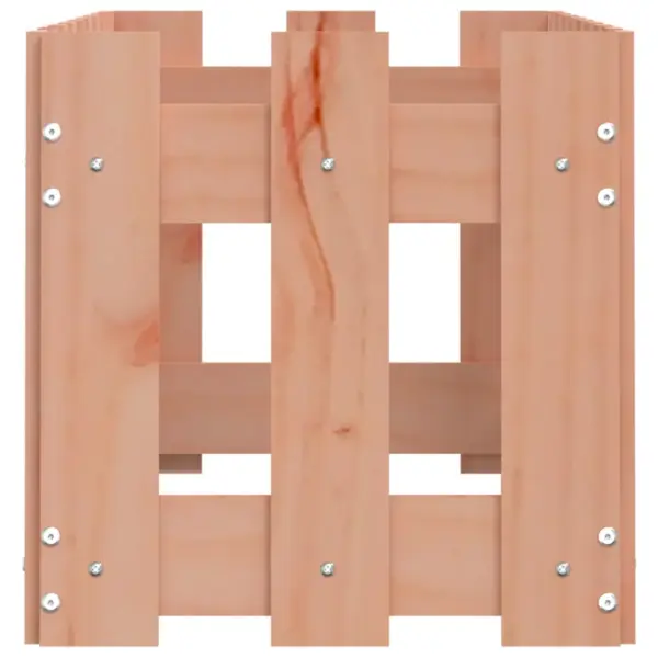 Puidust kõrgendatud taimelava lilledele ja taimedele, ebatsuugapuit, 100 x 30 x 30 cm – 6