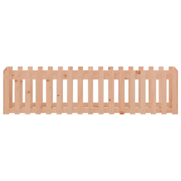 Ebatsuugapuidust kõrgendatud taimelava, pruun, 200 x 50 x 50 cm – 5