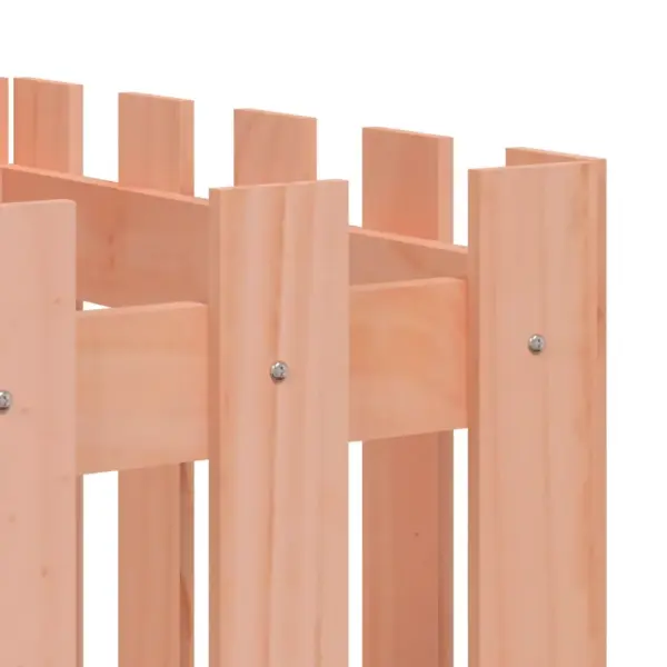 Ebatsuugapuidust kõrgendatud taimelava, pruun, 200 x 50 x 50 cm – 7