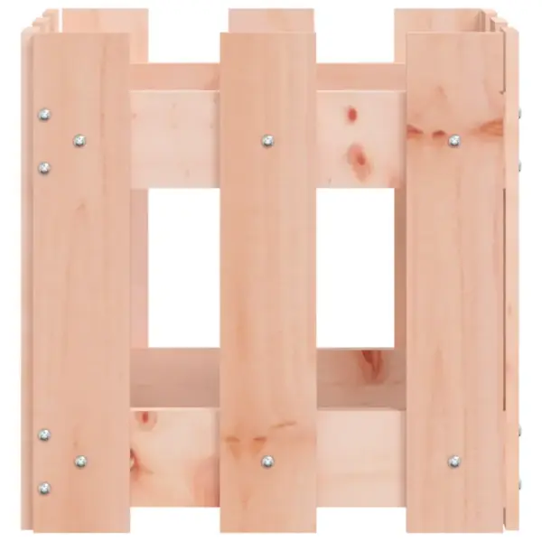 Aia taimekast ebatsuugapuidust, 30 x 30 x 30 cm, pruun – 5