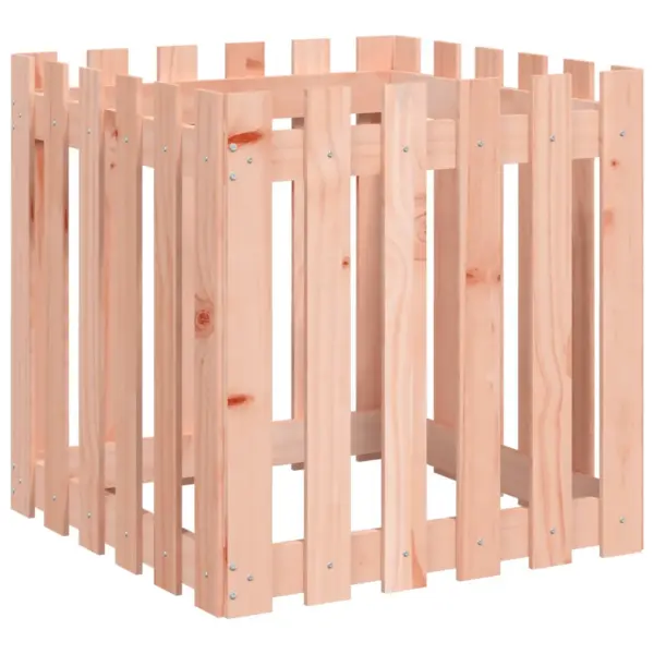 Ebatsuugapuidust aia disainiga taimekast, 60 x 60 x 60 cm – 2