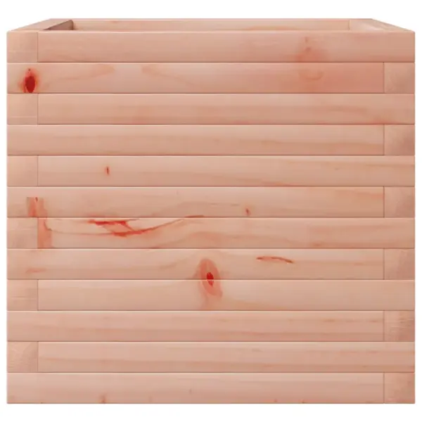 Puidust aia taimekast avatud põhjaga, ebatsuuga puit, 50 x 50 x 45,5 cm – 5