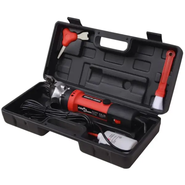 Elektrilised lambakäärid 320 W, kuueosaline komplekt, must ja punane – 2