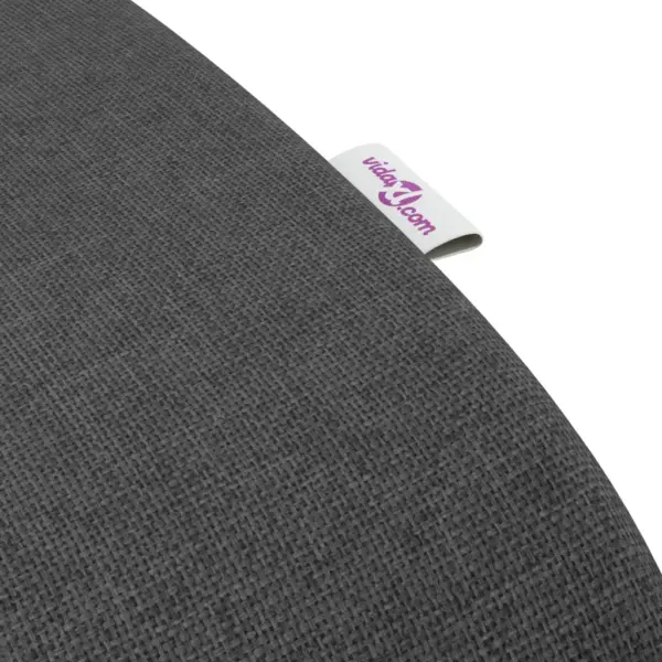 Ergonoomiline kiikuv põlvitustool, must kangas, kase- ja tammevineer, 55 x 84 x 55 cm – 6