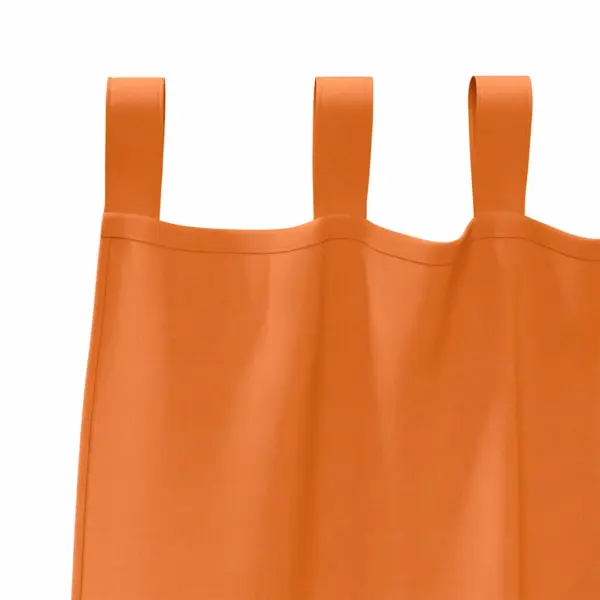 Pimendavad kardinad, 2 tk, erk oranž polüester, 175 x 140 cm – 5