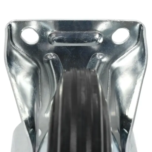 Fikseeritud kummirattad mööblile ja seadmetele, must, 160 mm, 4 tk – 8