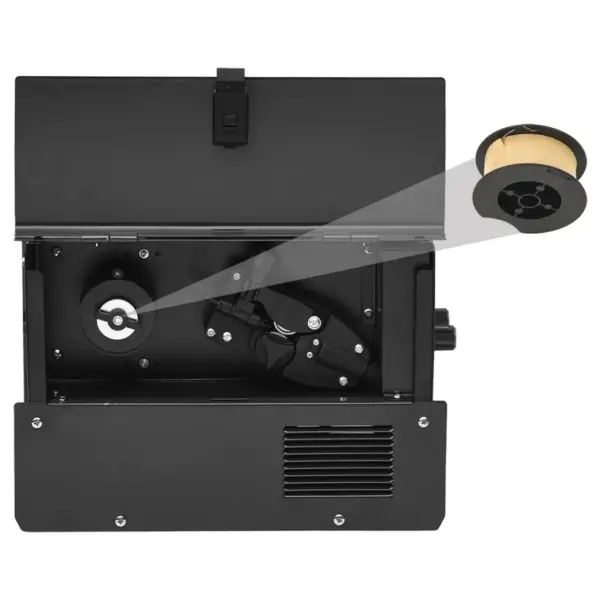 Flux Core MIG keevitusmasin gaasita, 120 A, sünergiline, must – 5
