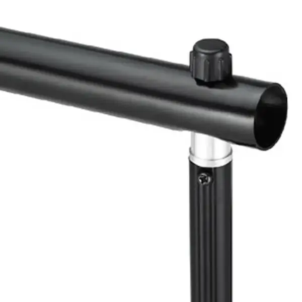 Fotostuudiokomplekt musta tausta ja valgustitega, taust 600 x 300 cm – 8