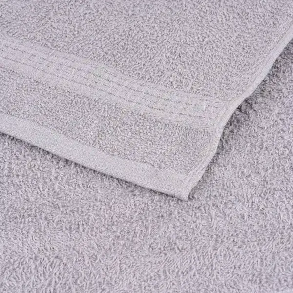 12-osaline rätikukomplekt FROGN, hall, 100% puuvill, 360 g/m² – 6