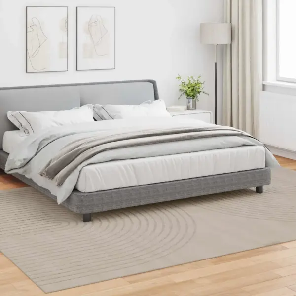 Beež ristkülikukujuline Galati põrandavaip, libisemisvastane polüester, 280 x 200 cm – 3