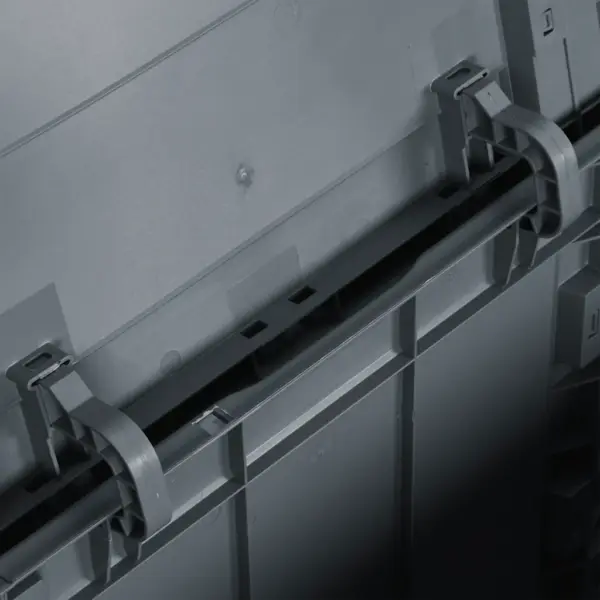 Aia hoiukast 90 l patjadele, hall, puiduimitatsiooniga PP – 7