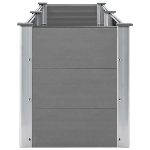 Aia taimelava puidu-plasti segust, hall, 250 x 50 x 54 cm - 5