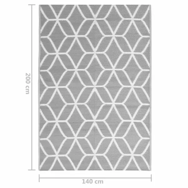 Hall välivaip ARAKIL, jacquard-mustriga, polüpropüleen, 140 x 200 cm – 7