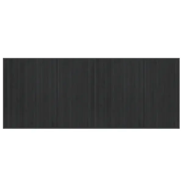 Hall ristkülikukujuline bambusvaip libisemiskindla põhjaga, 80 x 200 cm – 2