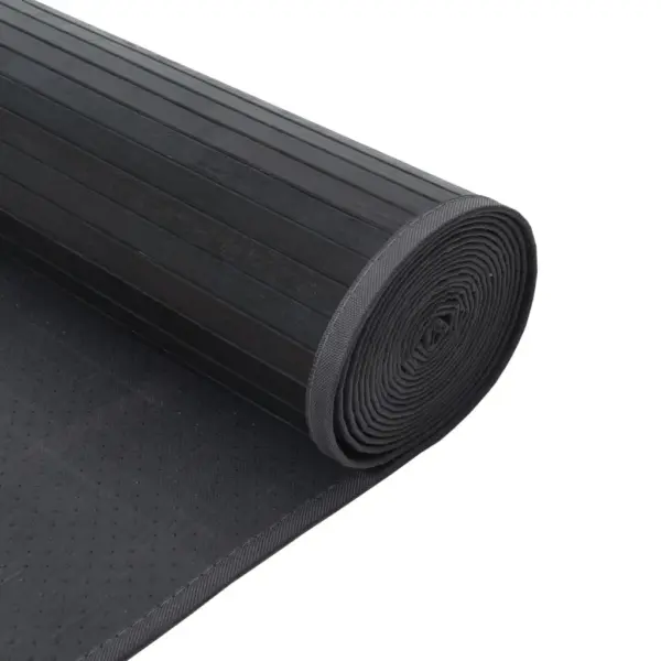 Hall ristkülikukujuline bambusvaip libisemiskindla alusega, 100 x 300 cm – 5