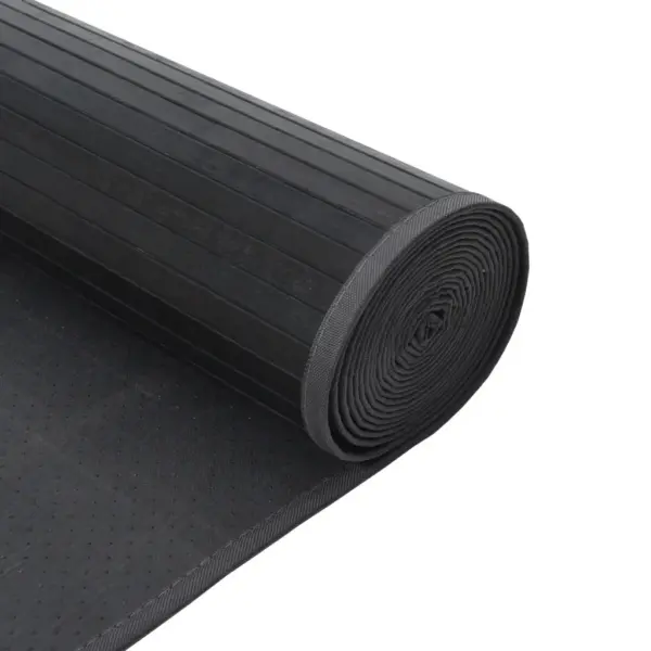 Hall ristkülikukujuline bambusvaip libisemiskindla alusega, 100 x 400 cm – 5