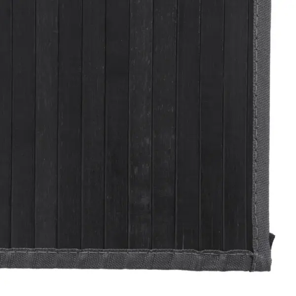 Hall ristkülikukujuline bambusvaip libisemiskindla tagusega, 80 x 300 cm – 6