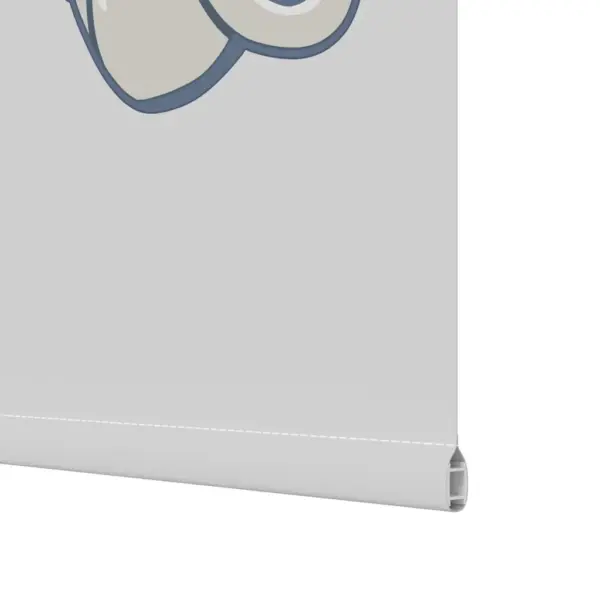 Duširuloo meretähe mustriga, hall PEVA, 110 x 240 cm – 12