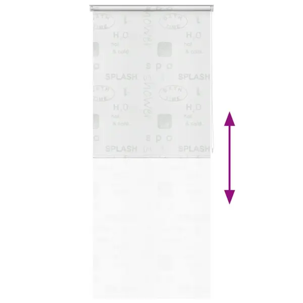 Hall duširuloo kirjaga splash, 80 x 240 cm, EVA – 5