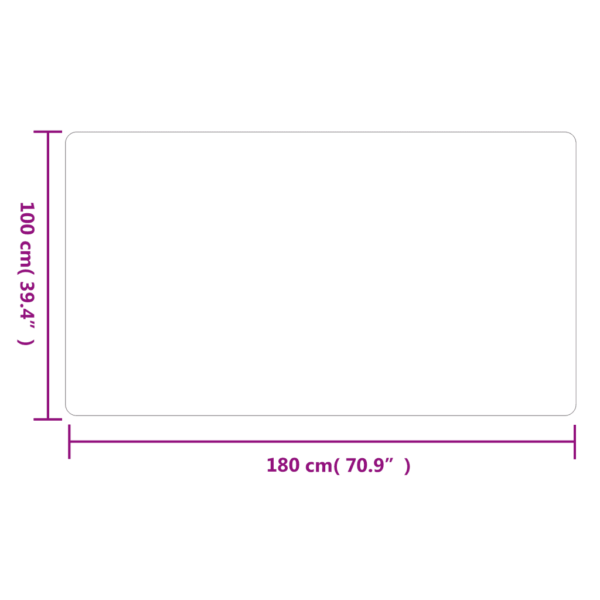 Hall esikuvaip 100 x 180 cm, 95% polüester - 6