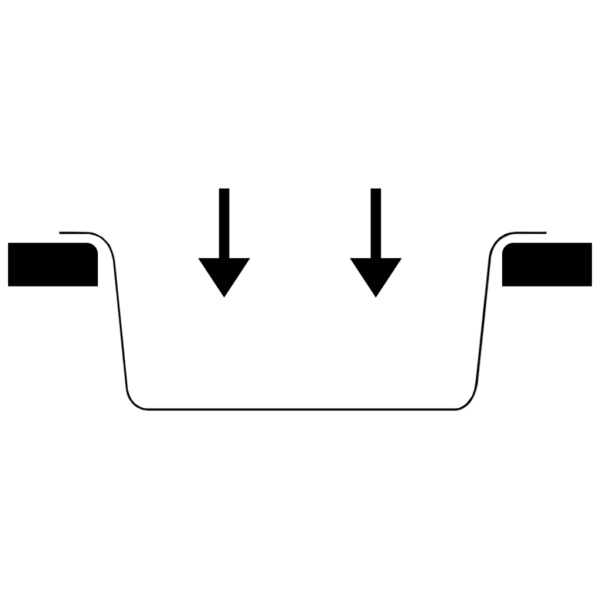 Hall graniitkomposiidist köögivalamu ülevooluavaga, 530 x 500 mm – 6