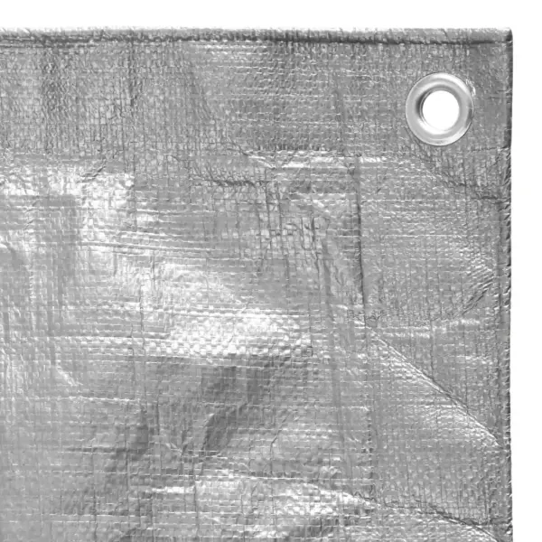 Hall HDPE present alumiiniumist aasadega, 6 x 10 m, 180 g/m² – 4