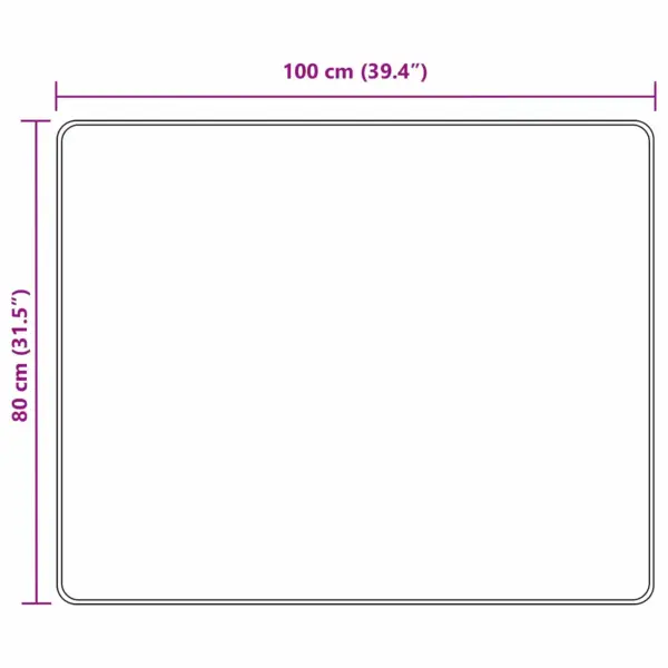 Hall koridorivaip Marsa libisemiskindla PVC põhjaga, 100 x 80 cm – 7