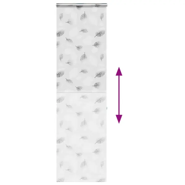 Hall duširuloo kassetiga, lehemustriga, 60 x 240 cm – 5