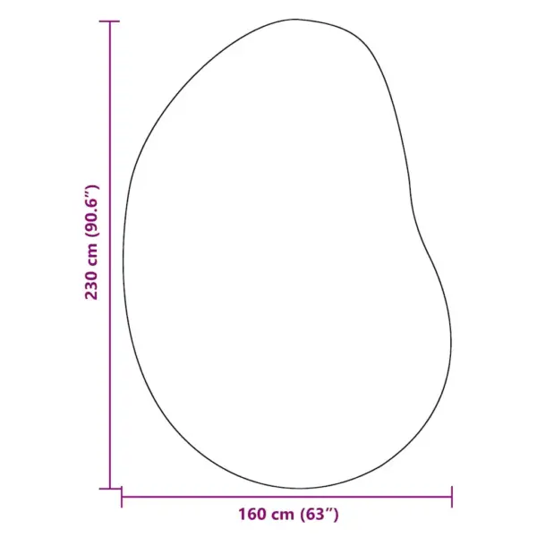 Hall libisemiskindel polüestervaip HUARTE, 160 x 230 cm – 10