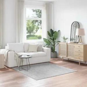 Libisemiskindel šaggy vaip, hall, 160 x 160 cm, polüpropüleen