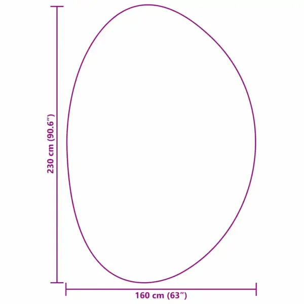 Hall libisemiskindel polüestervaip HUARTE, 160 x 230 cm – 10