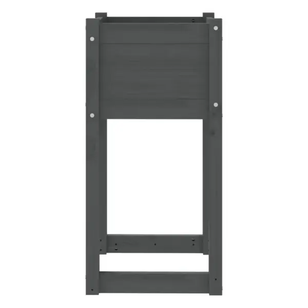 Hall männipuidust kõrge taimekast, 40 x 40 x 81 cm – 5