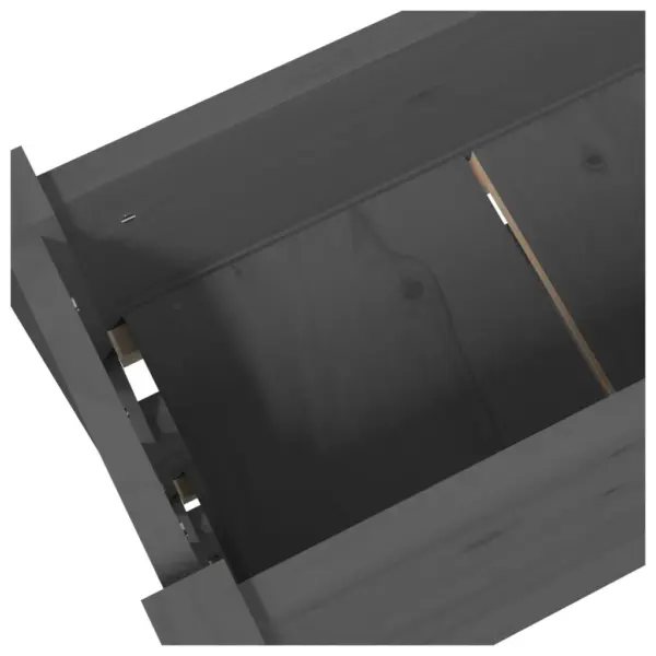 Kolmekorruseline hall männipuidust taimekast, 77 x 25 x 104,5 cm – 7